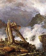 Frederic Edwin Church Storm in the Mountains oil painting picture wholesale